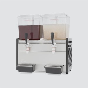 [Wellice] 웰아이스 냉음료 디스펜서 LJ 18x2 테이블형 / Wellice LJ 18x2 (Table Type)